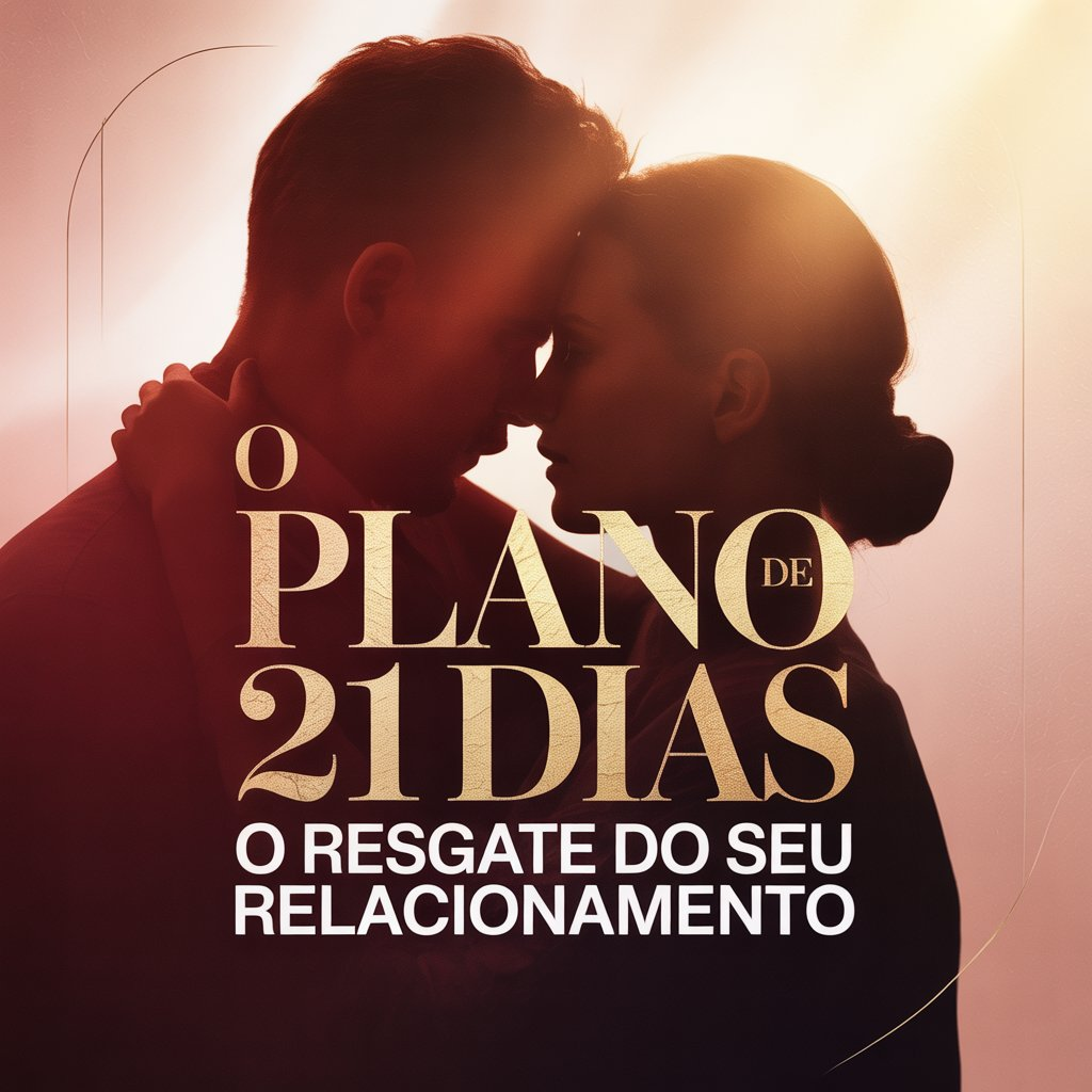 Capa do e-book O Plano de 21 Dias - O Resgate do Seu Relacionamento